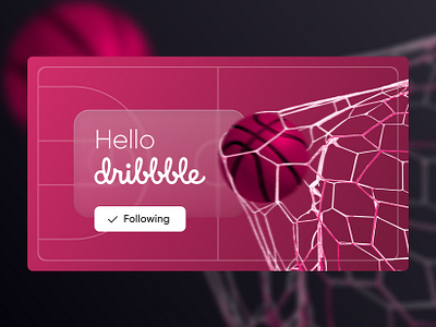 Hello Dribbble adobe photoshop debut design figma hello dribbble landing ui ux web