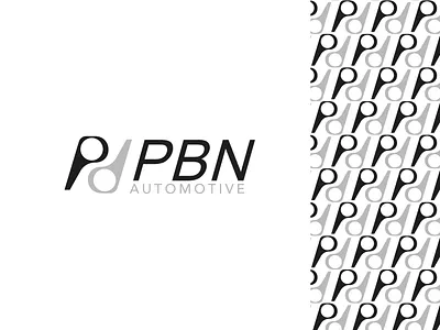 PBN_AUTOMOTIVE_LOGO branding brandmark design graphic design illustration logo logo maker logotype minimal ui