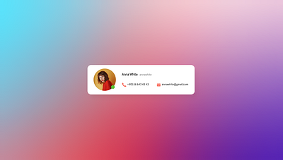 User profile card carddesign design profilecard ui userprofile ux web webdesign