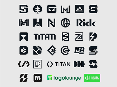 LogoLounge Book 13 athlete award book 13 branding collection lettermark logo logolounge mark minimal monogram negative space sport submissions symbol technology type typography