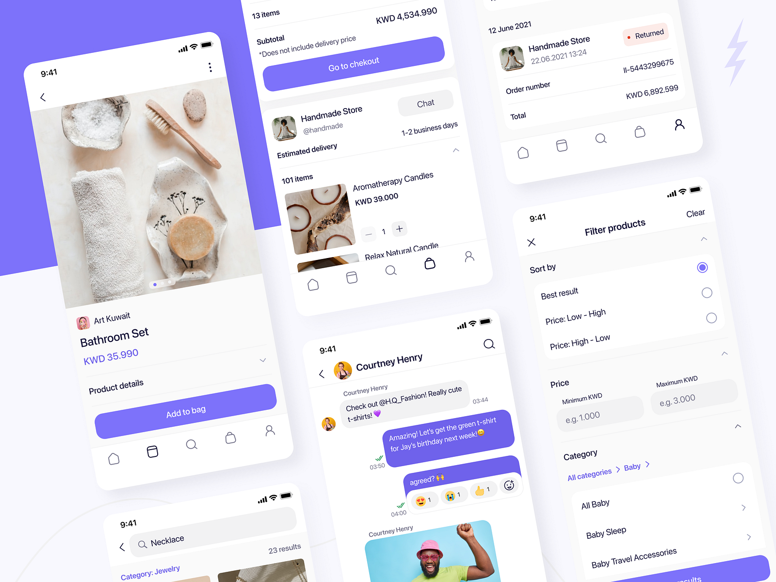 Looksie Buyer by Hanna Miashkova for Droids On Roids on Dribbble