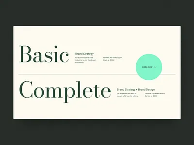 Vero Motti Website design minimal package personal brand personal website typography ui web web design website