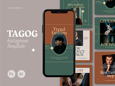 TAGOG - Brand Instagram Template lifestyle