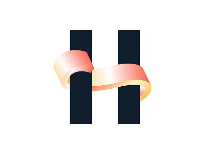 H 3d logo abstract brandidentity branding colorful logo creative design gradient logo graphic design h letter logo lettermark logo 3d logo design logo designer logomark modern logo professional logo vector