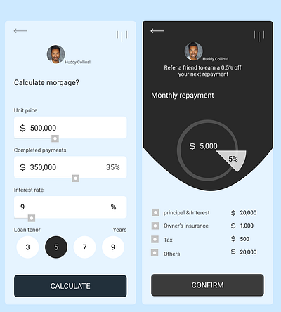 #DAY4 Design a calculator for a morgage... app branding design icon illustration typography ui ux vector