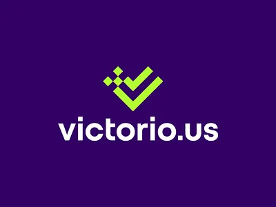 Victorious logo design: race track + check mark + V + heart abstract champion check mark e sports esports finish line grid letter mark monogram logo logo design minimalist modern race track sports start grid start starting v victorious victory winner