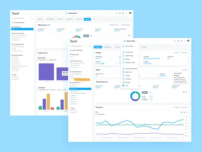 iland Secure Cloud Console Redesigns app charts cloud cloud hosting cloud storage computing dashboard data visualization design desktop graphic design graphs iland interface product design redesign ui ux web app