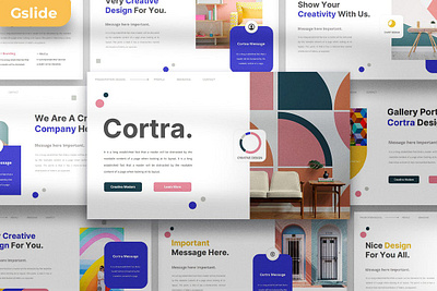 Cortra Presentation Template clean corporate deck design keynote layout modern multipurpose pitch pitch deck powerpoint presentation slide slides studio template ui unique ux website