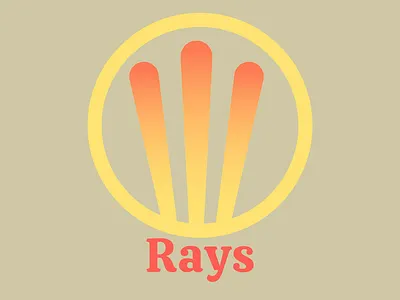 Rays Logo Design business card concept art design icon illustration logo logo design visual identity