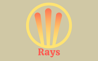 Rays Logo Design business card concept art design icon illustration logo logo design visual identity