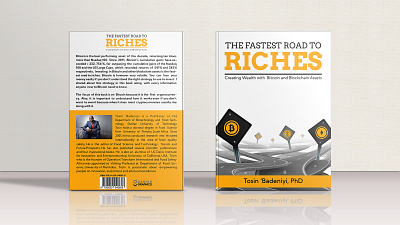 Book Cover Design: The Fastest Road To Riches branding design graphic design