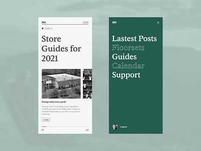 REI Visual Merchandising Web App (01) large text mobile ui ux design web app website wordpress