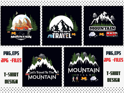 Mountain Sublimation Bundle print fonts