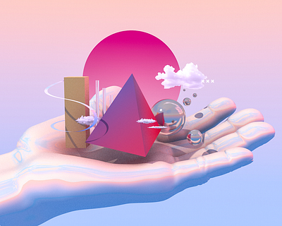 shapes 3d abstract cinema4d digitalart graphic design