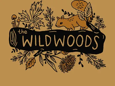 The Wildwoods T-shirt art design drawing graphic design illustration nature procreate t shirt