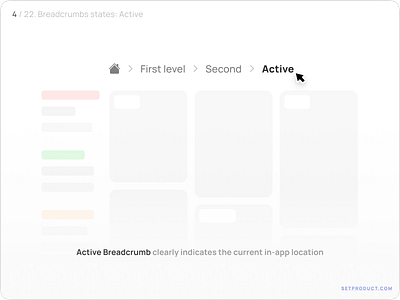 Breadcrumbs UI design guides – Tips, styles & templates active app breadcrumb breadcrumbs design figma material nav navigation state templates ui ui kit