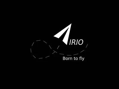 Paper Aeroplane Logo branding design illustration logo