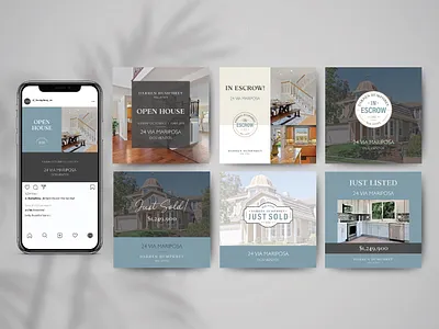 Realtor Instagram Posts graphic design instagram social media