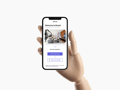 Nvest #personalproject product design ui