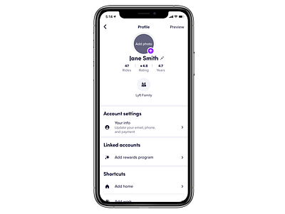 Today as a part of my #DailyUI I designed a user profile of Lyft dailyui figma lyft ui uidesign