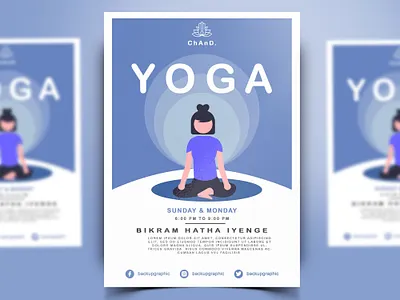 Yoga Flyer Design in Photoshop back backup backupgraphic branding chand design flyer flyerdesign flyers illustration poster posterdesign posters yoga yogaflyerdesign yogaposterdesign yogaposters yogas