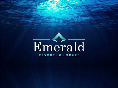 Emerald resorts logo design branding design graphic design logo