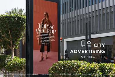 NEW! City Advertising Mockups billboard brand branding design download free freebie graphic design identity illustration logo mockup mockup cloud mockupcloud outdoor poster psd showcase stationery template