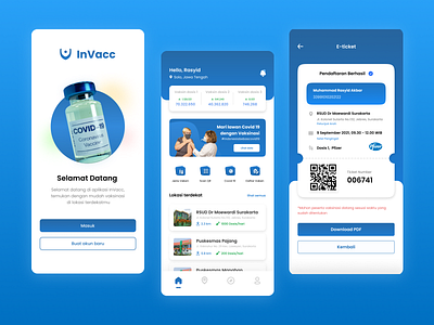 Vaccination App app branding design graphic design ui uid uidesign uiux