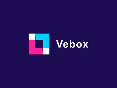 VeBoox logo box logo branding branding concept design graphic design icon identity illustration logo logo design logo design idea logo designer logo idea minimal modern logo motion graphics qualitity logo top logo vebox vector