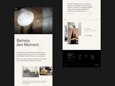 AHA360° Website design flat minimal ui ux web webflow website