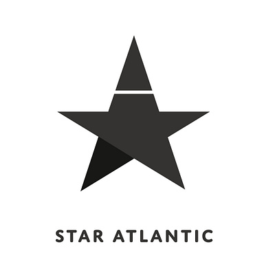 Star Atlantic Logo for an instagram Business page audio black branding design graphic design illustration logo logo design star ui vector white