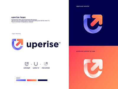 uperise logo branding a b c d e f g h i j k l m n app icon arrow brand identity branding digital platform e commerce financial guideline lettering logo mark logodesign marketing modern logo o p q r s t u v w x y z rise t h e q u i c k b r o w n f o x tech technology vector visual identity