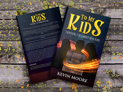 To My Kids bookcover design