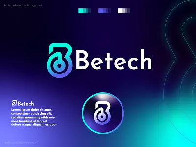 B letter tech logo design - unused a b c d e f g h i j k l m n b logo blockchain branding crypto logo design ecommerce gradient illustration lettermark logo logo design logo designer monogram o p q r s t u v w x y z a onixlab tech technology ui vector