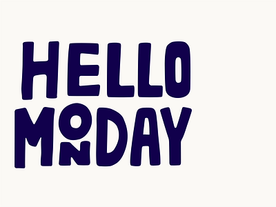 Hello monday | motion design 2d animation agency animated animation color design gif graphic design letter motion graphics
