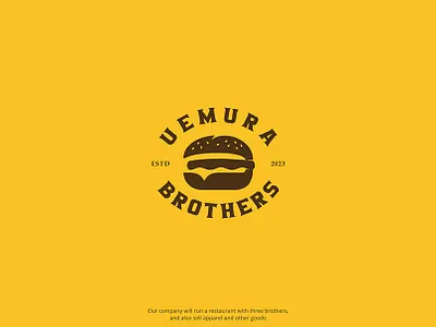 Burger Logo design fiverr fiverr.com fiverrgigs food food logo food logo designer foood logo design graphic design illustration logo logo designer minimalist modern