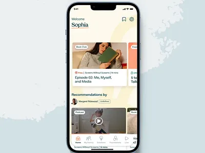 Parent Lab / App Design app design branding product design ui ux