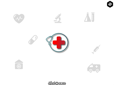 Medical Logo Concept ad advertisment brand identity branding design designer graphic design graphic designer hospital logo logo creator logo design logo designer logo maker logo types logos medical minimal red cross visual identity