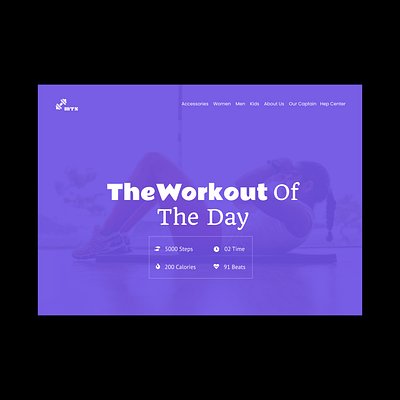 Daily UI #062 - Workout of the Day