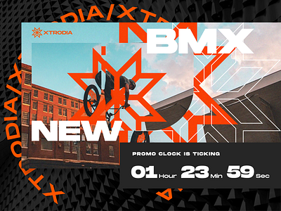 XTRODIA - WEBSITE DESIGN. abstract adobe bike brand identity branding figma graphic design homepage landing page logo minimal sport ui ui design ux web design webdesign website website design xd design