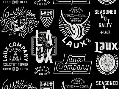 Laux Merch Assets badge brand branding california clothing clothing line felix line long beach merch merchandise punk rock skateboarding streetwear t shirt