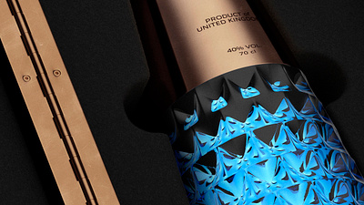 Royal 1707 London Dry Gin product rendering