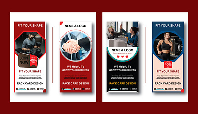 Rack Card brochure eddm graphic design logo rackcard typography vector vector tracing