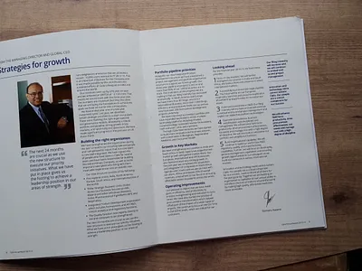 booklet branding design graphic design