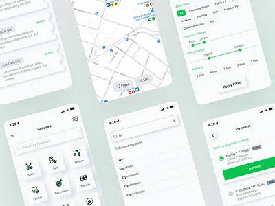Muutos App White Theme UI 2 clean minimal ui ui design white mode
