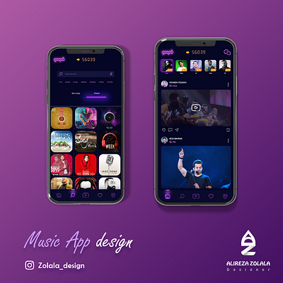 Goops App Design app graphic design landing music ui uiapp webdesign