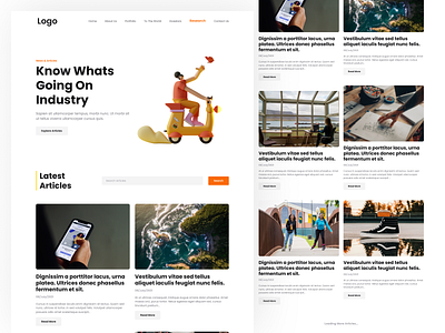 Crown Automation Project Research Page clean minimal ui ui design