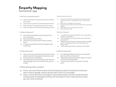 Empathy Mapping audience design empathy map ui ux design ux research