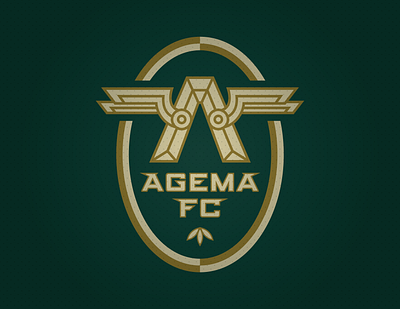 Agema FC adobe illustrator agema branding design football football club indiana logo soccer vector