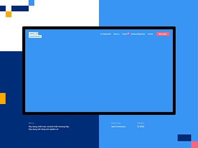 Seal Commerce Website Design brand branding ecommerce graphic design interface strategy ui visual